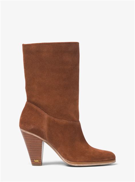 michael kors suede coat|michael kors suede ankle boots.